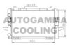 AUTOGAMMA 100384 Radiator, engine cooling